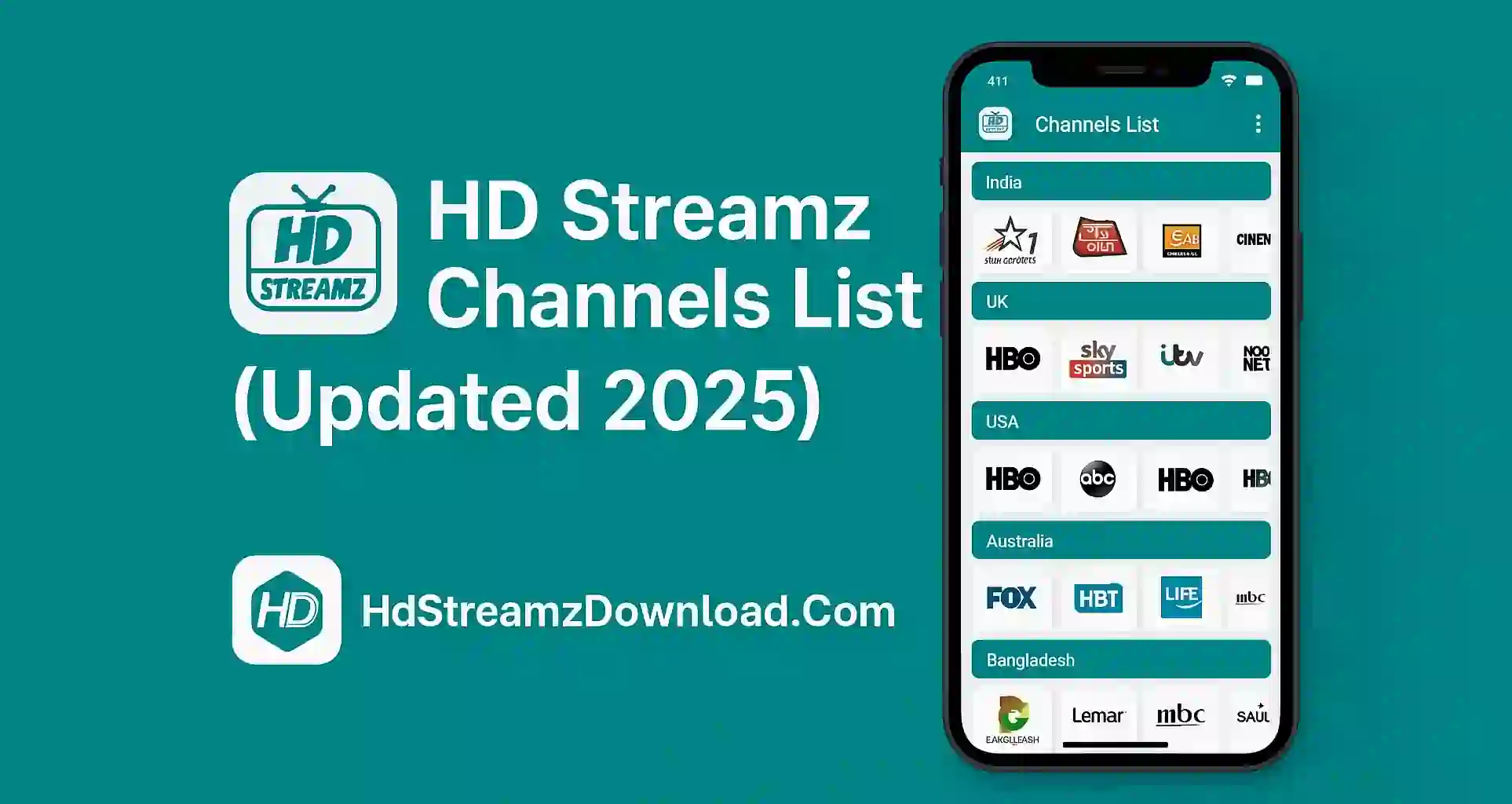 HD Streamz Channels List (Updated 2025)