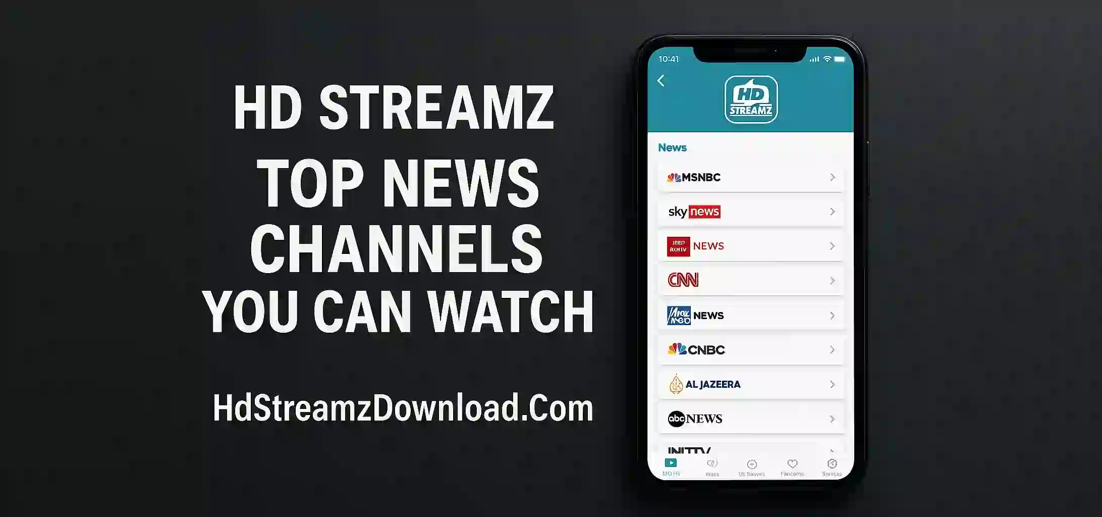 HD Streamz Top News Channels You Can Watch