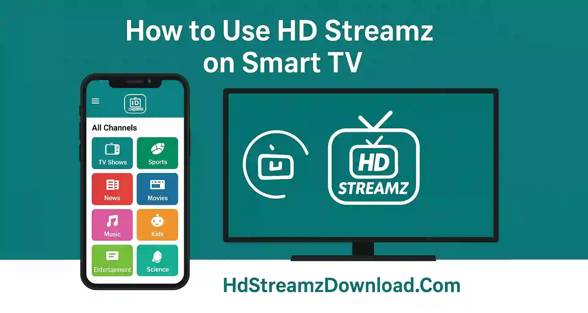 How to Use HD Streamz on Smart TV