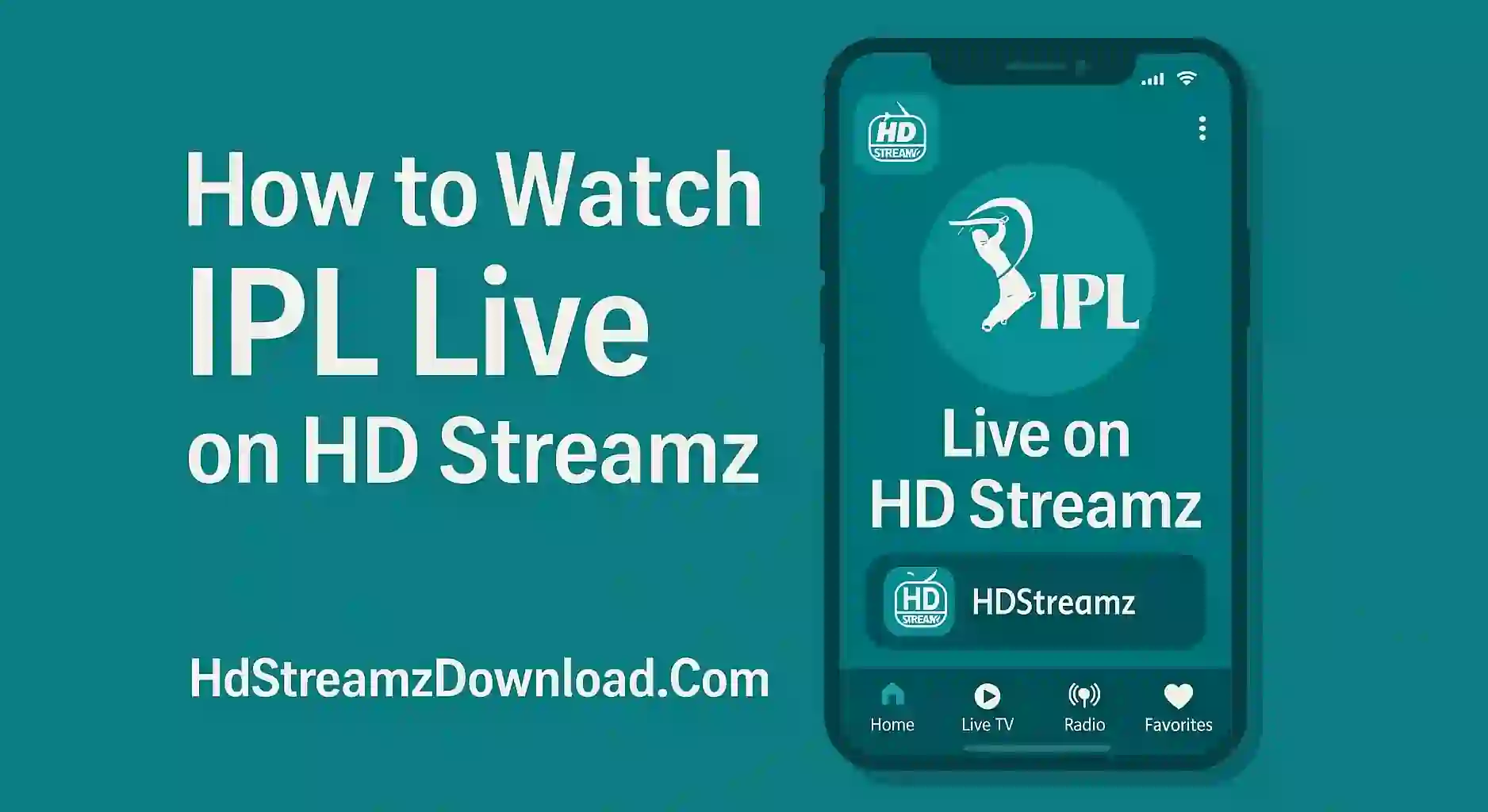 How to Watch IPL Live on HD Streamz